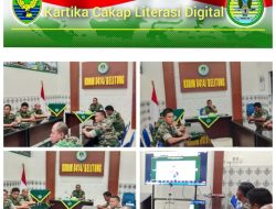 Danramil 414-01/Tanjung Pandan Mayor Inf Subkhan Mengikuti Pelatihan Public Speaking Secara Virtual