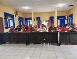 Giat Loka Karya Mini Lintas Sektoral Kecamatan Sijuk Dihadiri Babinsa Sijuk