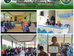 Babinsa Desa Mayang Monitoring Penyaluran BLTDD