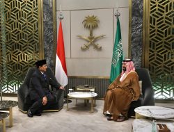 Menhan Prabowo Kunjungi MBS ke Arab Saudi, Bahas Isu Global dan Palestina