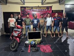 Dengan Hitungan Beberapa Jam Pelaku Pencurian dengan Pemberatan Berhasil di Tangkap Tim Kelambit Sat Reskrim Polres Bangka