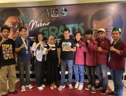 Basit Cinda Sucipto Gagas Nobar Film Lafran,Generasi Muda Babel Semakin Solid