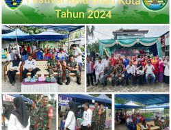 Babinsa Kelurahan Kota Hadiri Festival Kelurahan