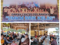 Perkuat Kekeluargaan Organisasi Gibran Center Di Babel Lakukan Silahturahmi