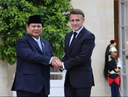 Menhan Prabowo Kunjungan Kerja ke Prancis, Temui Presiden Macron