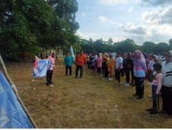 Meriahkan HUT Desa ke-122 Pemdes Tanjung Kelumpang Gelar Jalan Santai dan Berbagai Perlombaan 