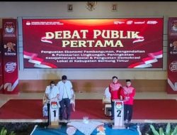 Debat Publik Pertama Pilkada Beltim 2024: Para Paslon Saling Uji Gagasan untuk Kemajuan Daerah