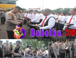 Polda Babel Gelar Pemeriksaan Senpi Anggota