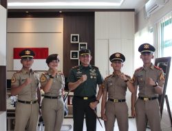 Audiensi Taruna Akademi Militer dengan Danrem 045/Gaya, Membangun Kepemimpinan dan Patriotisme