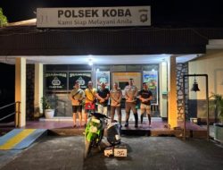 Pencuri Aki Kapal Kena Jerat Hukum, Polsek Koba Beraksi Cepat!