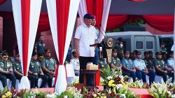 Panglima TNI Dampingi Menhan RI Lepas Keberangkatan Defile TNI AD Ke India