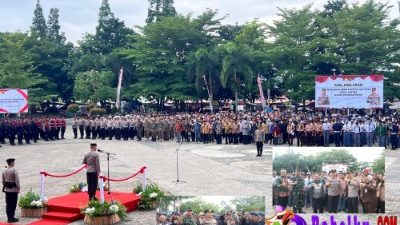 Kapolda Babel Bersama Masyarakat Pangkalpinang Bersatu Lawan Kegiatan Kriminal