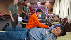 Peringati Hari Jadi Ke-55, Pusbintal TNI Gelar Donor Darah