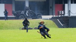 Panglima TNI Resmikan Gedung Trisula Denjaka dan Serahkan Ransus Mobile Dual Ramp System