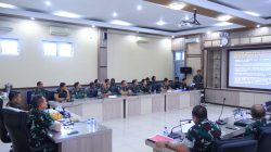 Danlanud Sultan Hasanuddin Menerima Tim Audit Itjen TNI