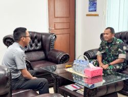 Dandim 1710/Mimika dan Imigrasi Perkuat Sinergi Keamanan Wilayah