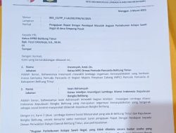 PP Beltim dan Intelijen Investigasi LAI Babel Tunggu Kepastian RDP DPRD Beltim Terkait Dugaan Perkebunan Sawit Ilegal di IUP PT Timah Tbk