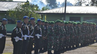 Pimpin Upacara Bendera 17-an, Dandim 1710/Mimika Sampaikan Amanat Pangdam XVII/Cenderawasih