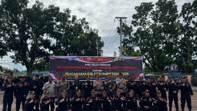 Jelang Hari Raya Idul Fitri 1446 H, Kodim 1710/Mimika Bersama Polres Mimika Gelar Apel Kesiapan Pengamanan Hari Raya 2025