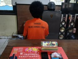 Simpan Sabu 69 Paket ,Warga Penyak Ditangkap Polres Bangka Tengah