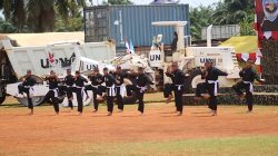 Go Internasional, Satgas KIZI TNI KONGA XX-U Promosikan Kesenian Indonesia