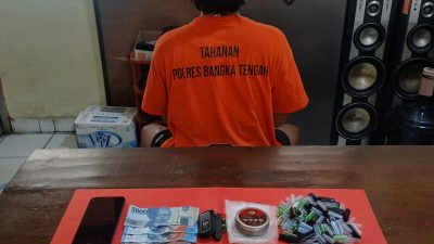EF Diamankan Satresnarkoba Polres Bangka Tengah