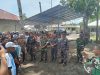 Satgas TMMD Bangun Desa, Warga Sambut Dengan Penuh Antusias