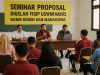 Seminar Proposal Digelar Fisip Uswim Nabire, Hadir Dosen dan Mahasiswa