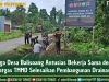 Warga Desa Balisoang Antusias Bekerja Sama dengan Satgas TMMD Selesaikan Pembangunan Drainase