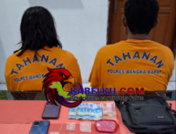 Terkait Sabu dan Ekstasi Satresnarkoba Polres Bangka Barat Tangkap Pasturi
