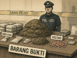 Polres Bangka Tengah Berhasil Ungkap 12 Kasus Narkoba Awal 2025
