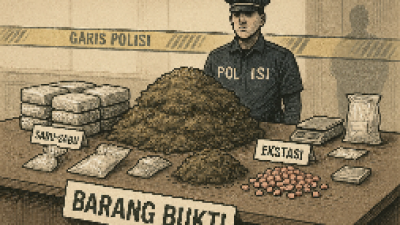 Polres Bangka Tengah Berhasil Ungkap 12 Kasus Narkoba Awal 2025