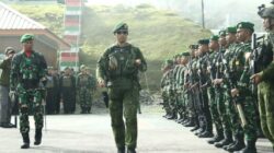 Kodim 1714/Puncak Jaya dan Satgas Penugasan Gelar Upacara HUT Ke-80 TNI Prima TNI Rakyat Indonesia Maju
