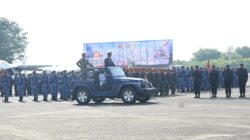 Upacara Peringatan HUT Ke-80 Tentara Nasional Indonesia di Makassar